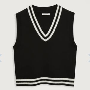Oak + Fort Varsity Sweater Vest